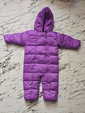 Columbia Purple Infant Snowsuit One-Piece